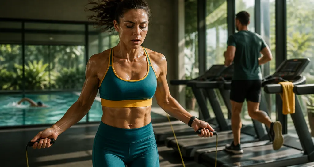 Quel sport brule le plus de calories femme saut corde