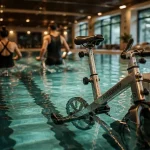 Séance aquabike 45 minutes sans impact articulaire