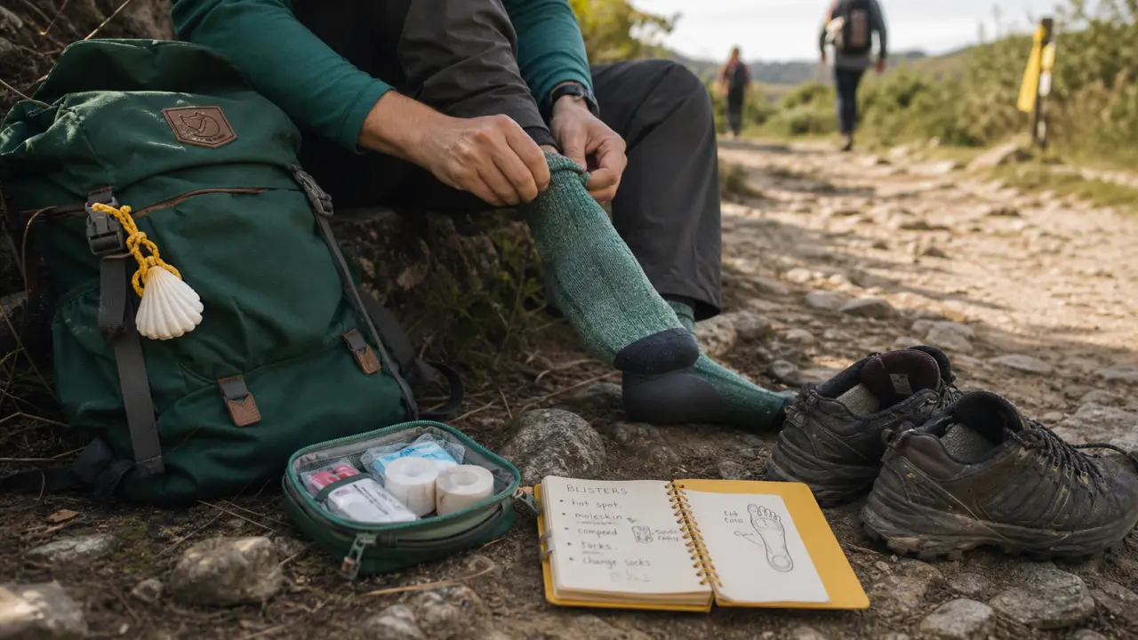 Les dangers sur le chemin de compostelle : sécurité et ampoules sur le sentier