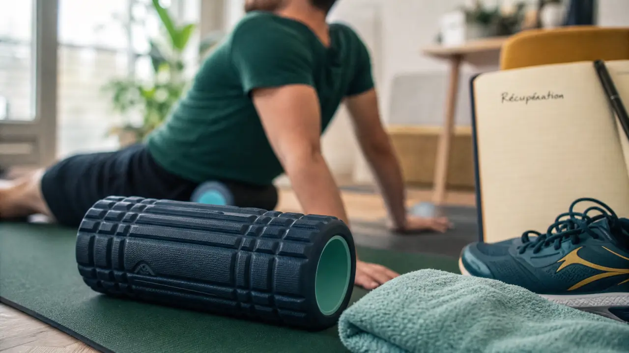 Foam roller pour récupérer avant ou après l’effort