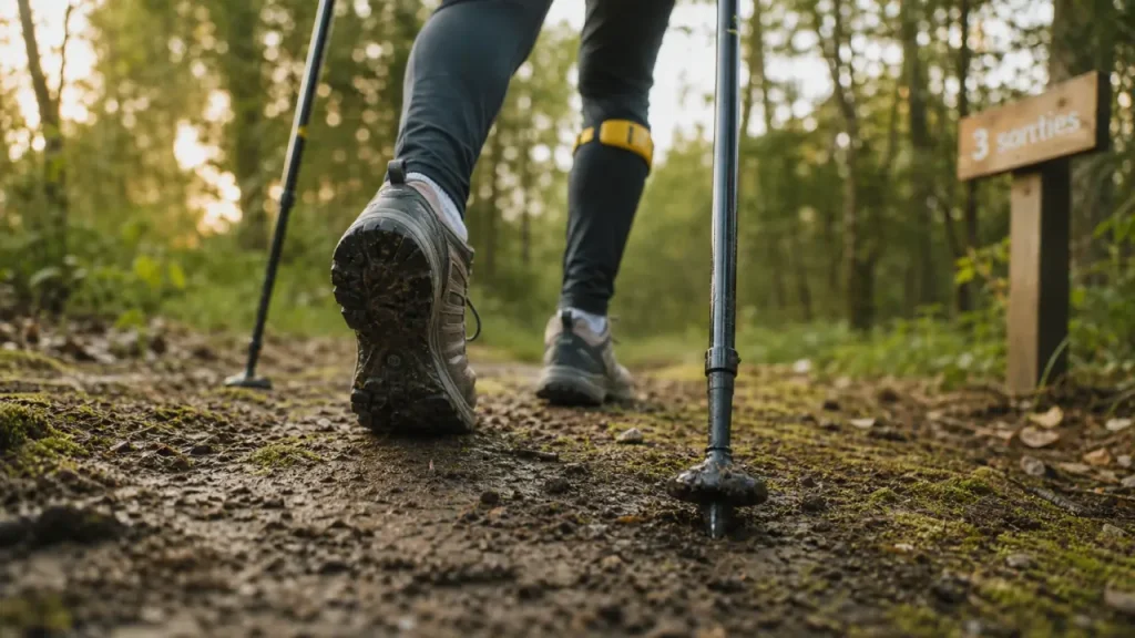 Perdre du poids avec la marche nordique : 3 sorties par semaine, 30 à 60 minutes