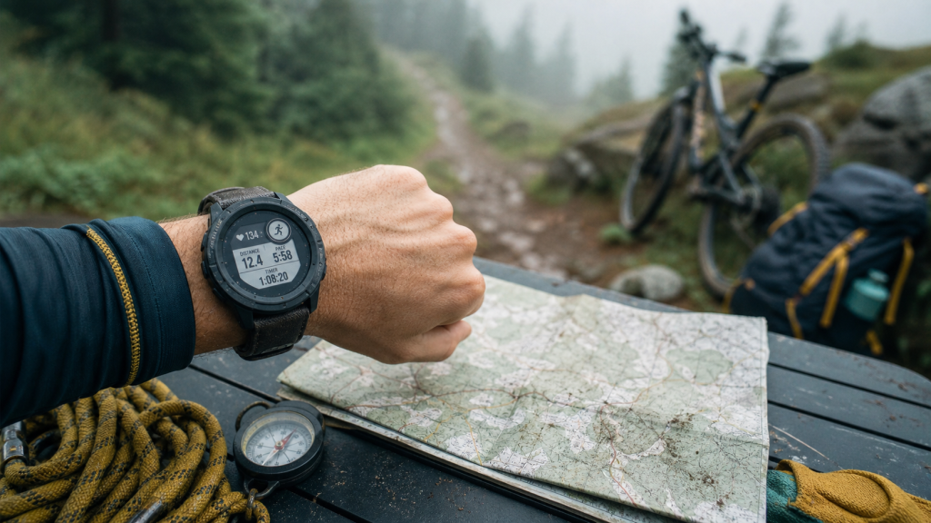 Montre garmin instinct pour outdoor, trail et randonnée