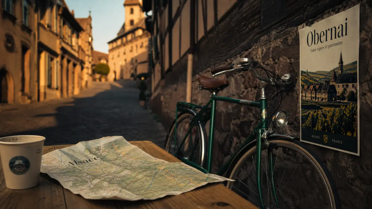 Que faire autour de Strasbourg : Obernai en vélo, ruelles et nature