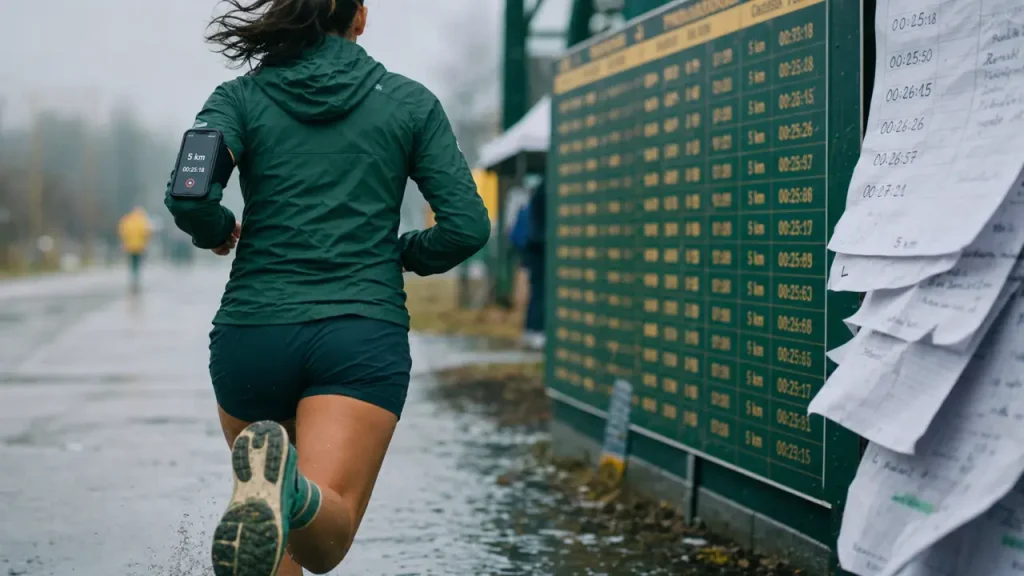 42 minutes sur 5 km pour une femme : repères par âge, allure et temps de passage