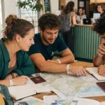 Voyage solo en groupe : cartes, passeports et convivialité
