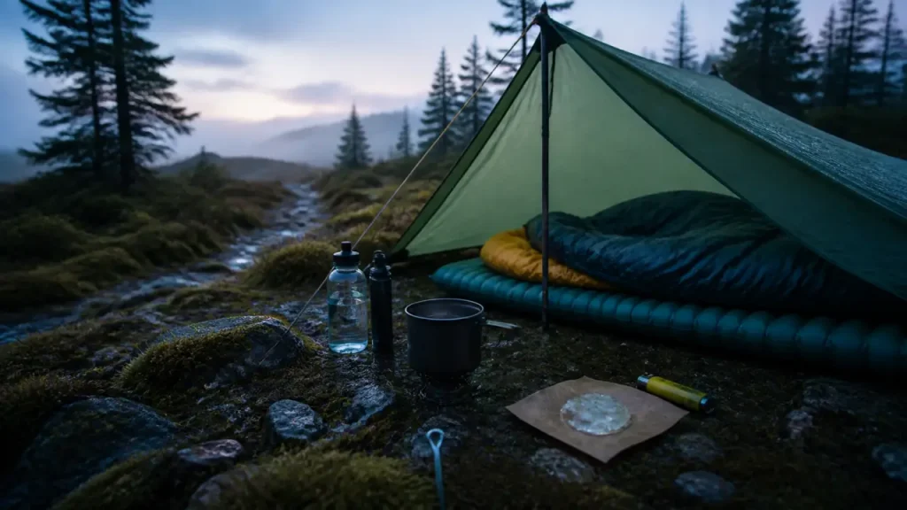Matériel bivouac : 1500 Schmerber, R-Value et erreurs qui gâchent la nuit