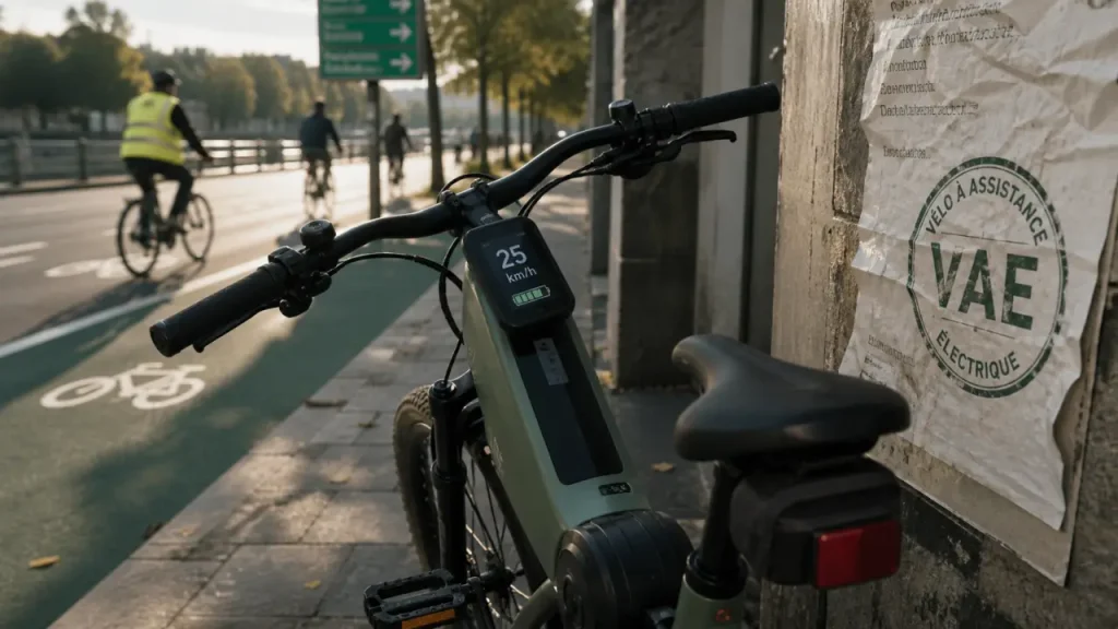 Vélo électrique : 25 km/h, 250 W et les règles qui changent tout