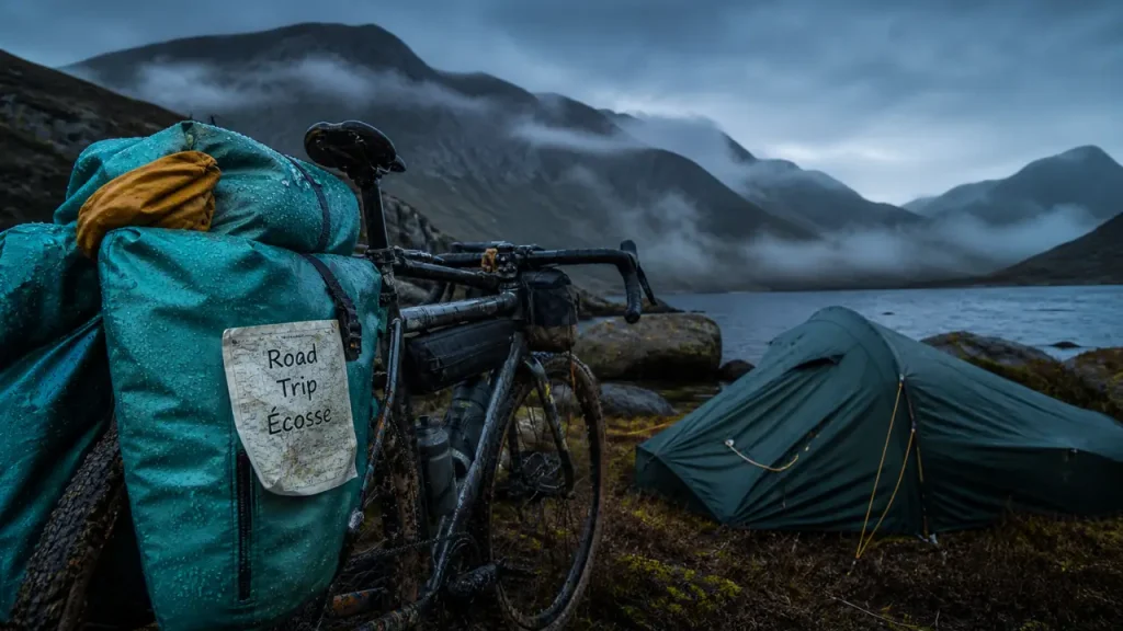 Road trip vélo en Écosse : itinéraire réaliste, ferries et météo à anticiper
