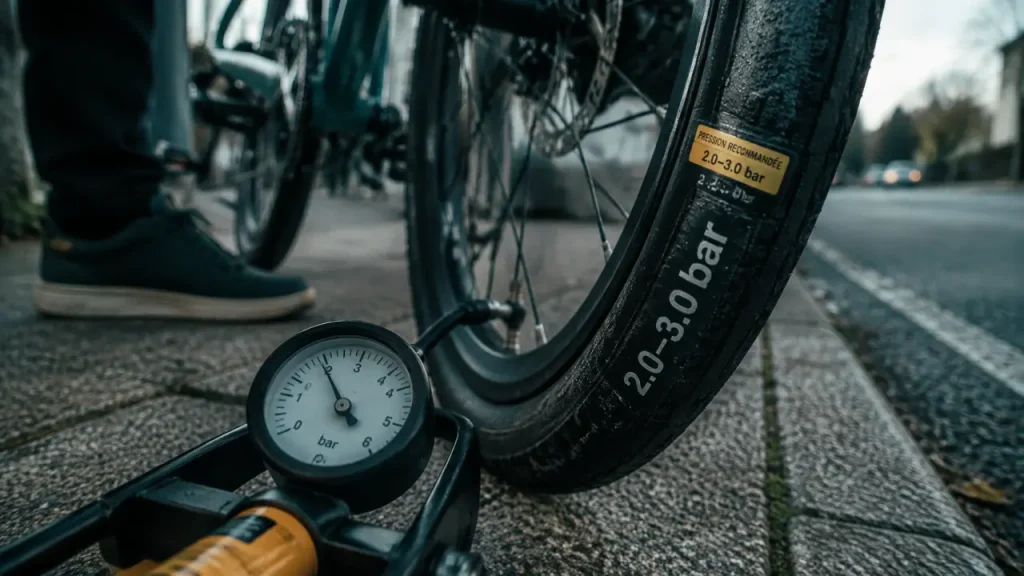 Quelle pression pour les pneus d’un vélo électrique selon votre pratique ?