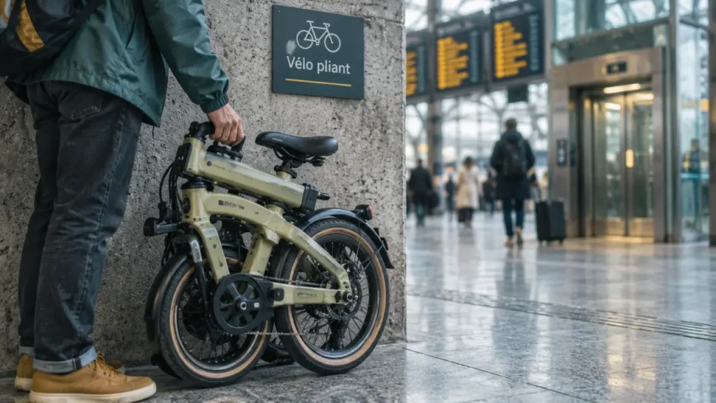 Au-delà de 20 kg, un vélo électrique pliant devient difficile à porter au quotidien