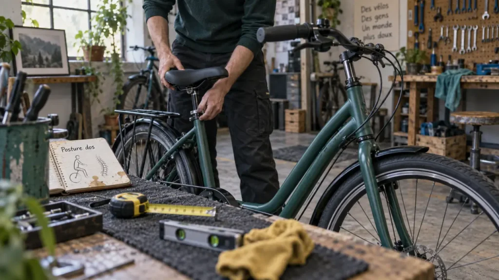 Le vélo idéal pour un mal de dos privilégie une posture ouverte, pas un guidon trop bas