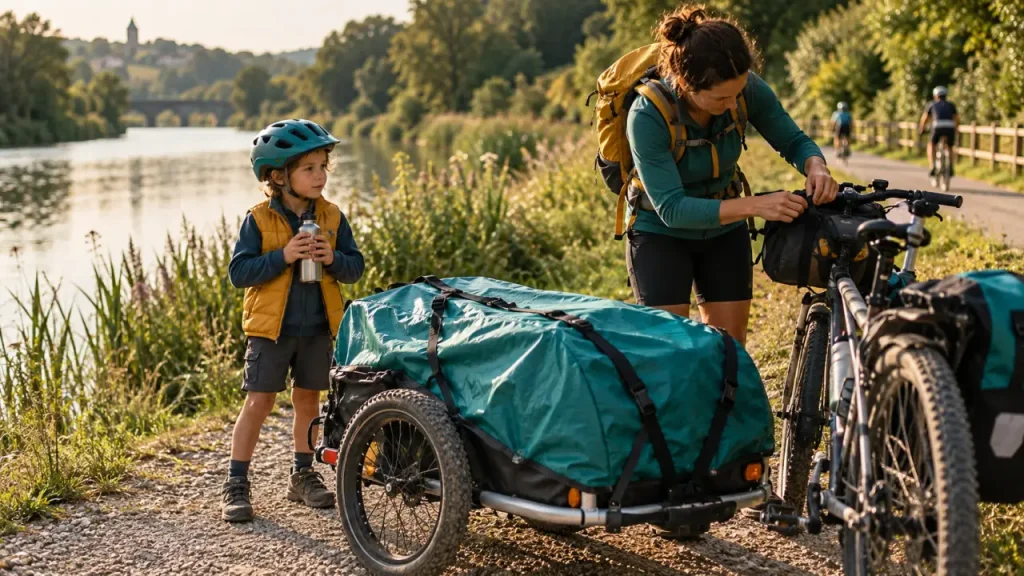 Voyage à vélo en famille : des étapes courtes pour garder l’envie de pédaler